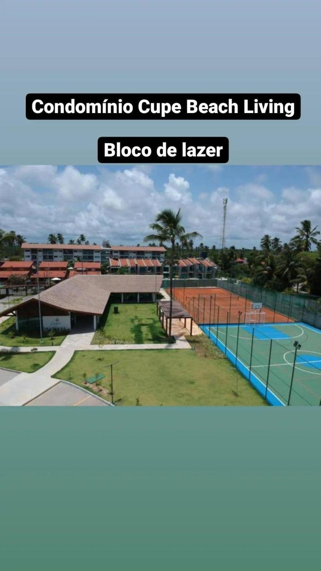 Luxuoso Flat 3 Quartos, Terreo, No Cupe Beach Living - Beira Mar De Pôrto das Galinhas Exteriér fotografie
