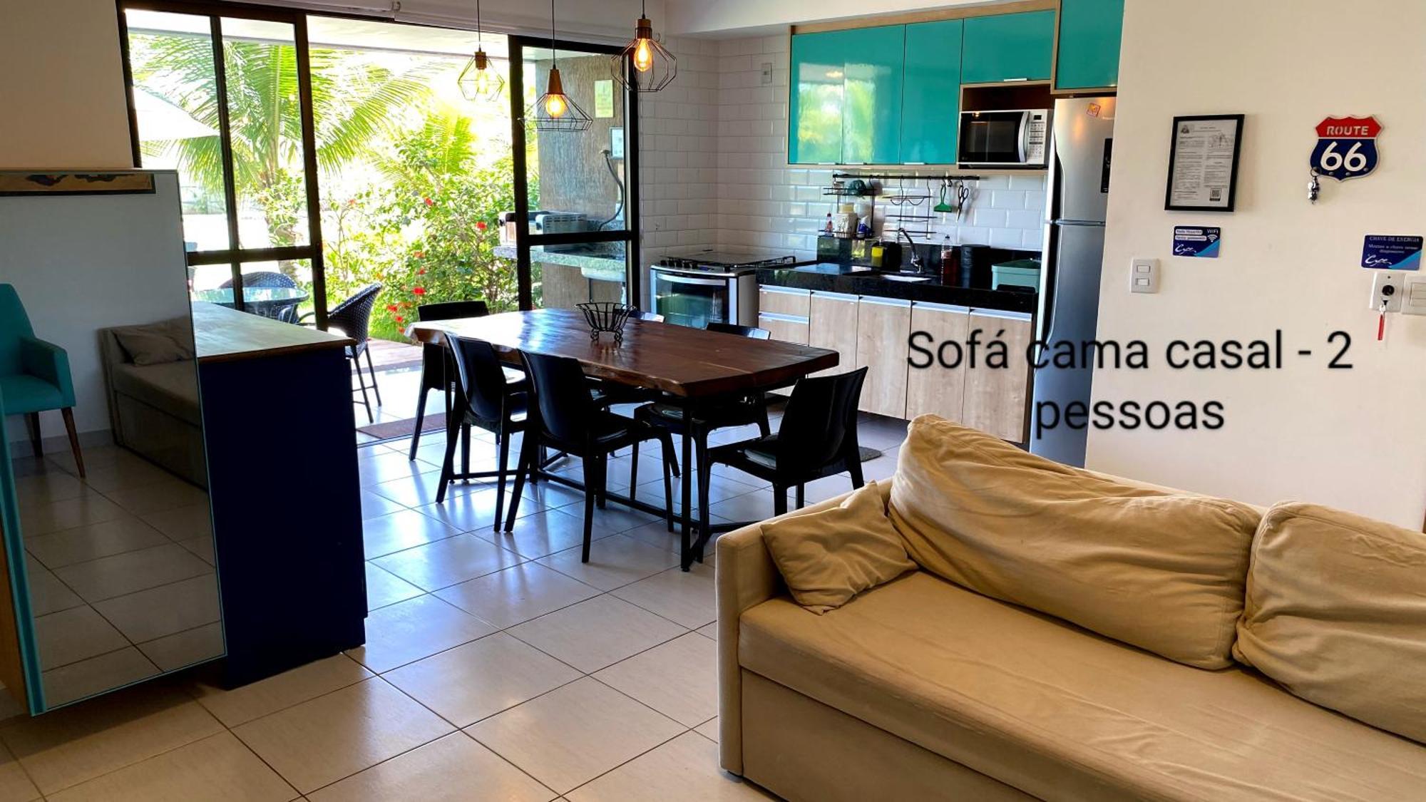 Luxuoso Flat 3 Quartos, Terreo, No Cupe Beach Living - Beira Mar De Pôrto das Galinhas Exteriér fotografie