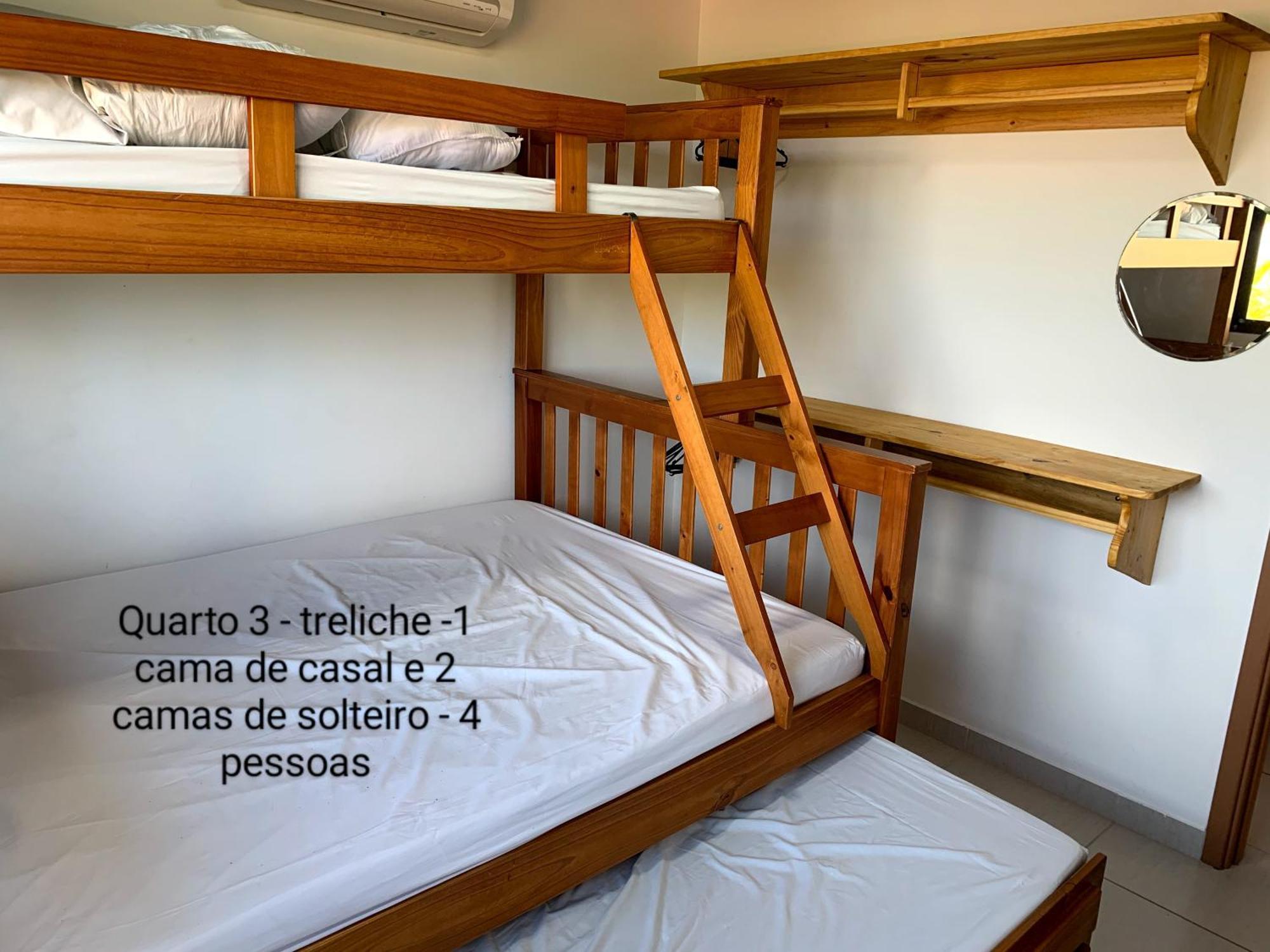 Luxuoso Flat 3 Quartos, Terreo, No Cupe Beach Living - Beira Mar De Pôrto das Galinhas Exteriér fotografie