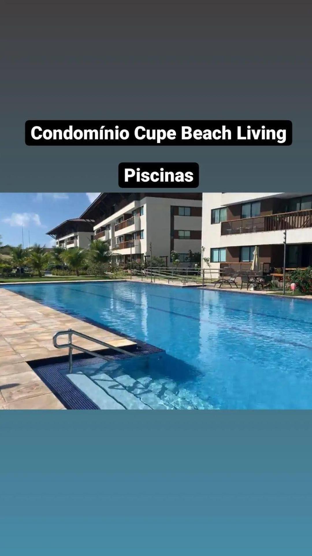 Luxuoso Flat 3 Quartos, Terreo, No Cupe Beach Living - Beira Mar De Pôrto das Galinhas Exteriér fotografie